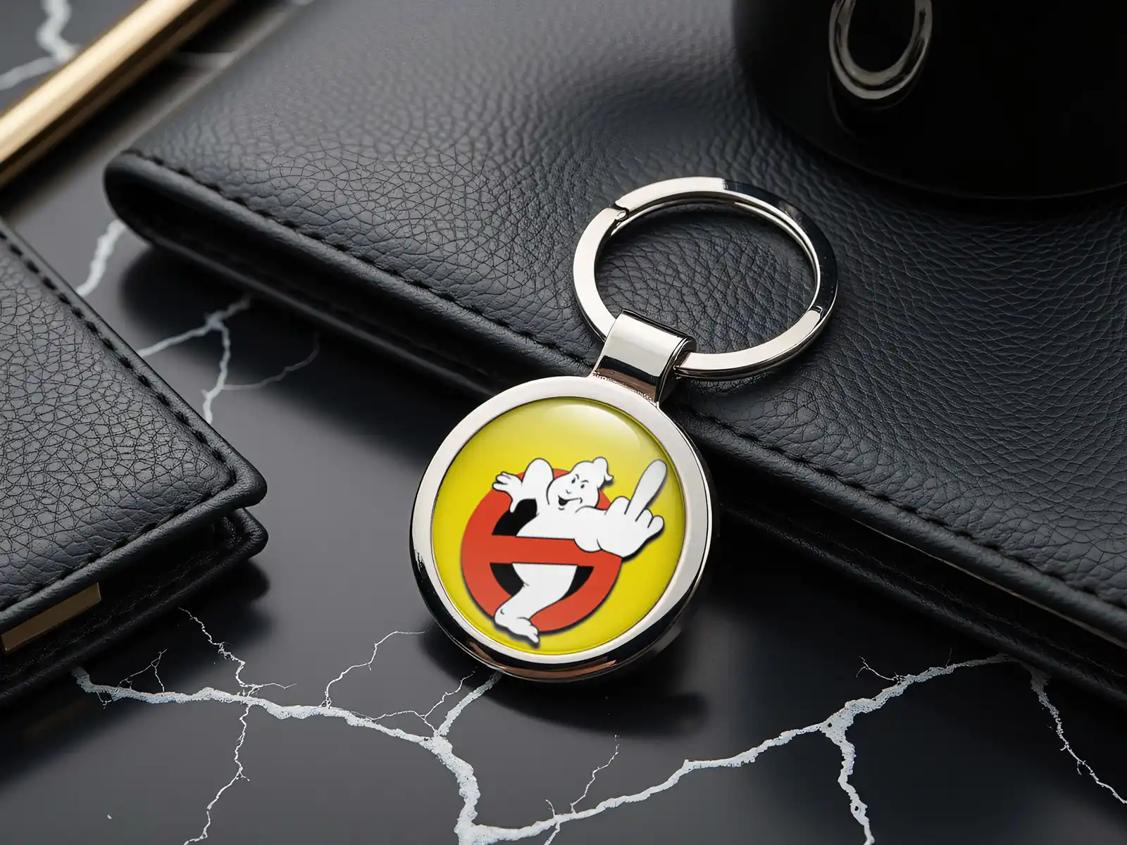 Custom Limited Keyring Steel Style
